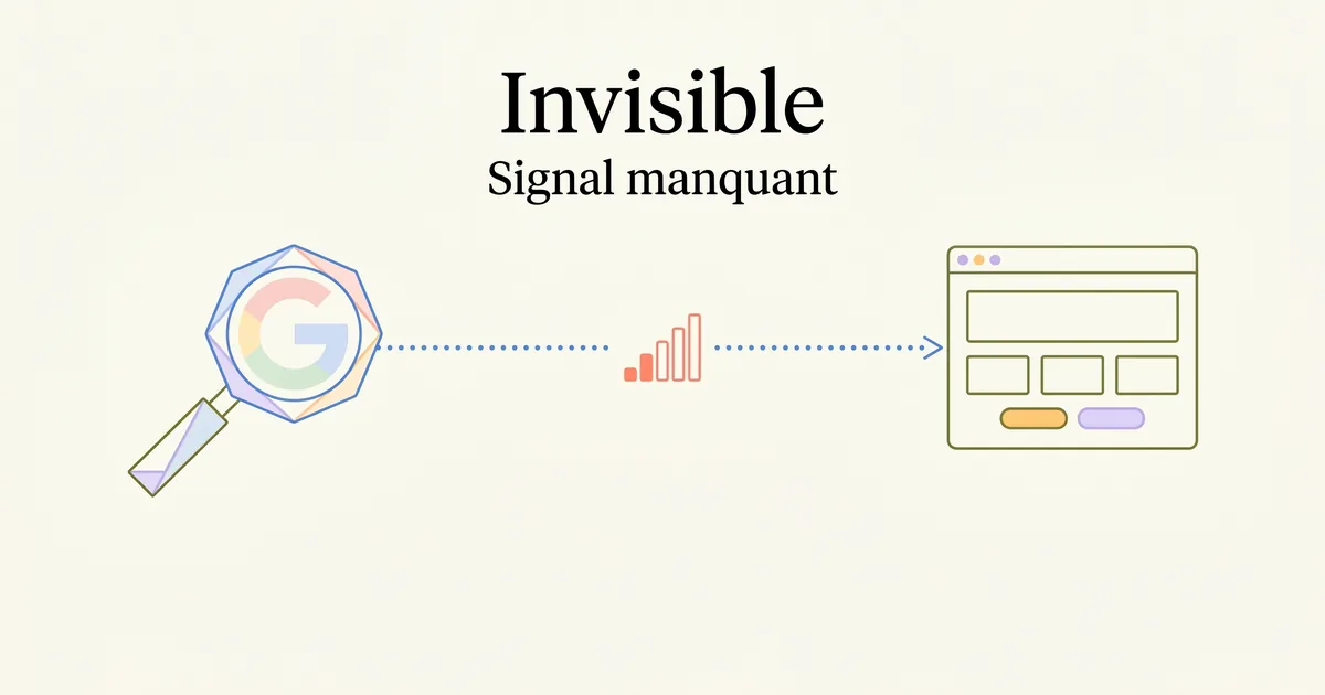 Causes d'un élevage canin invisible sur la recherche Google