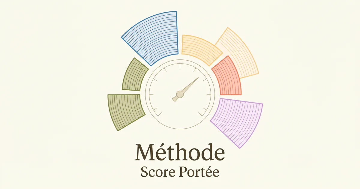Méthode Score Portée d'un élevage canin et ses six dimensions mesurées